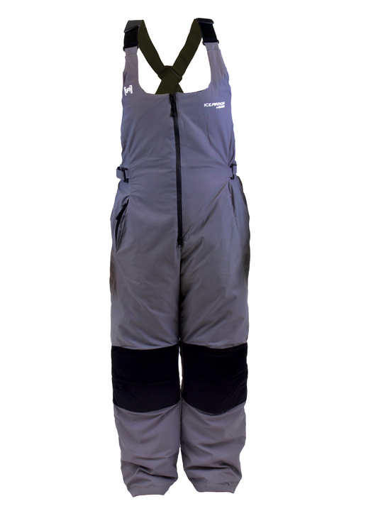Ice Armor Women's Glacier Float Bib - Grey / White