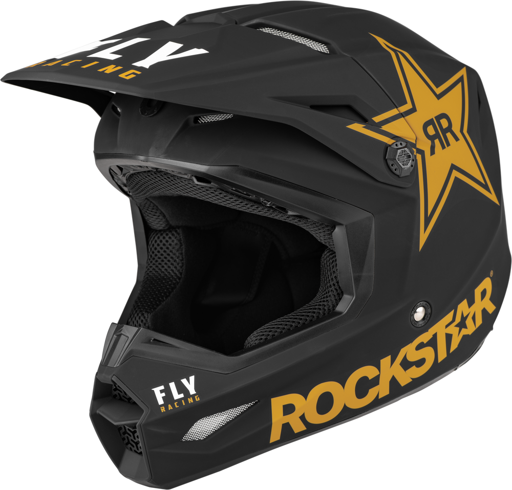 送料込み♪FLY RACING Rockstar オフロードヘルメット Fly Kinetic Rockstar Helmet – Up North Sports
