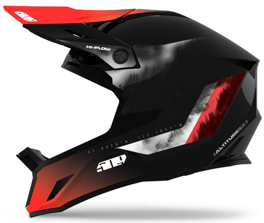 509 Altitude 2.0 Helmet - Red Mist Red Mist