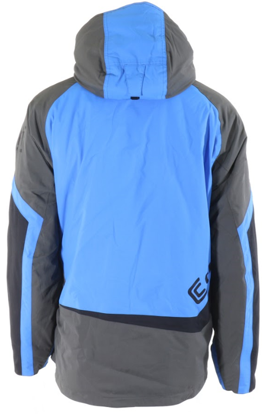 Ice Armor Ascent Float Parka - Charcoal / Blue / Black