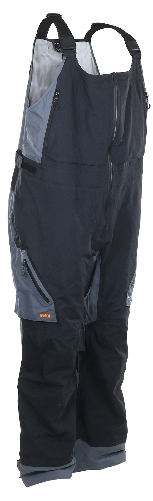 BlackFish Aspire Rain Bib - Charcoal / Black / Black
