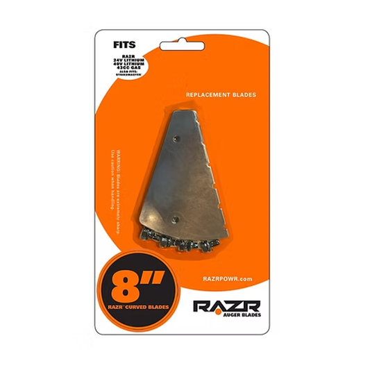 Razr Pro Curved Replacement Blades 8"