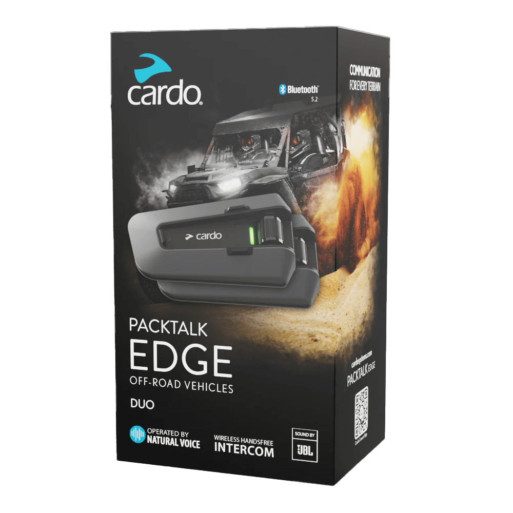 Cardo - PackTalk Edge Duo - ORV – Up North Sports Cardo - PackTalk Edge Duo - ORV – Up North Sports
