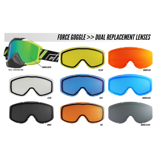 Castle X Force Snow Goggle Replacement Lens