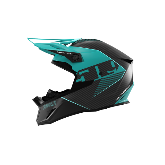 509 Altitude 2.0 Carbon Fiber 3K (ECE) Hi-Flow Helmet- Emerald (Gloss)