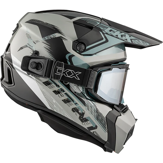 CKX Titan AMS Concordia Helmet With APEX Double Lens Goggle