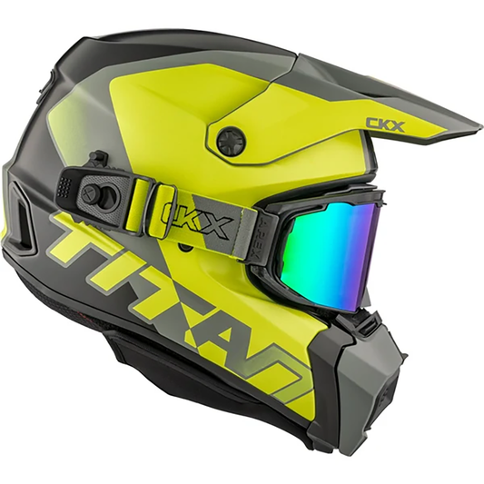 CKX Titan AMS Nunavut Helmet With APEX Double Lens Goggle