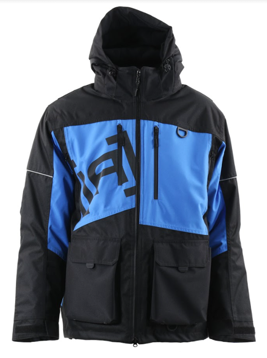 Ice Armor Defender Float Parka - Black / Blue