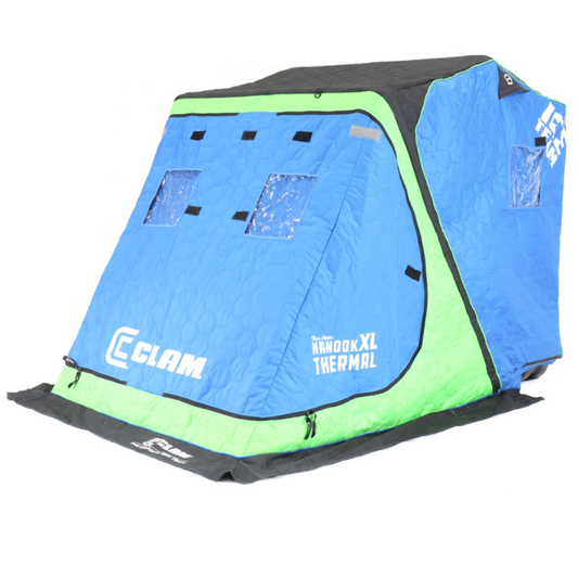 Clam Nanook XL Thermal Flip Over Shelter - Ice Team Edition