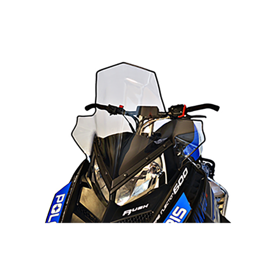 Powermadd Cobra Polaris Pro-Ride Chassis, Tall, (20.5") Clear w/black fade - 11840