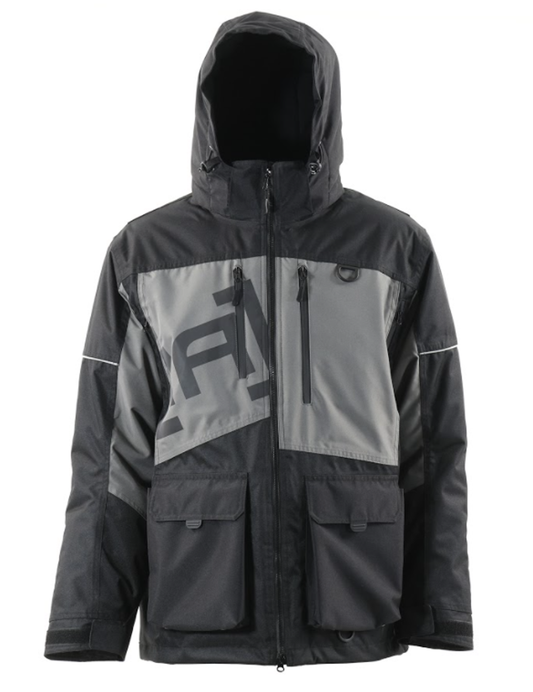 Ice Armor Defender Float Parka - Black / Charcoal