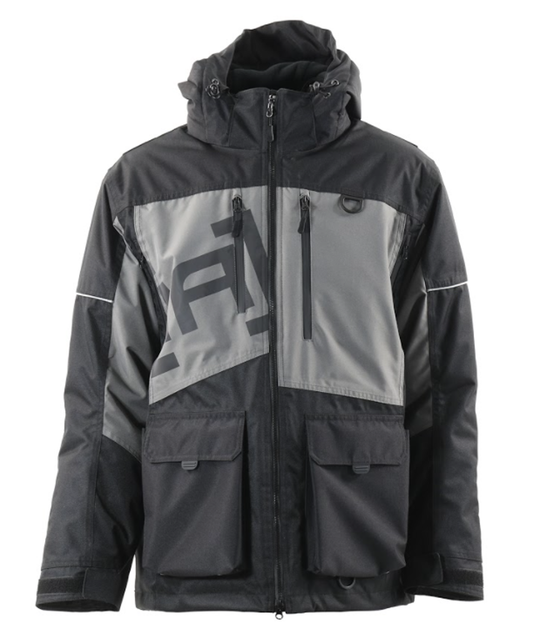 Ice Armor Defender Float Parka - Black / Charcoal