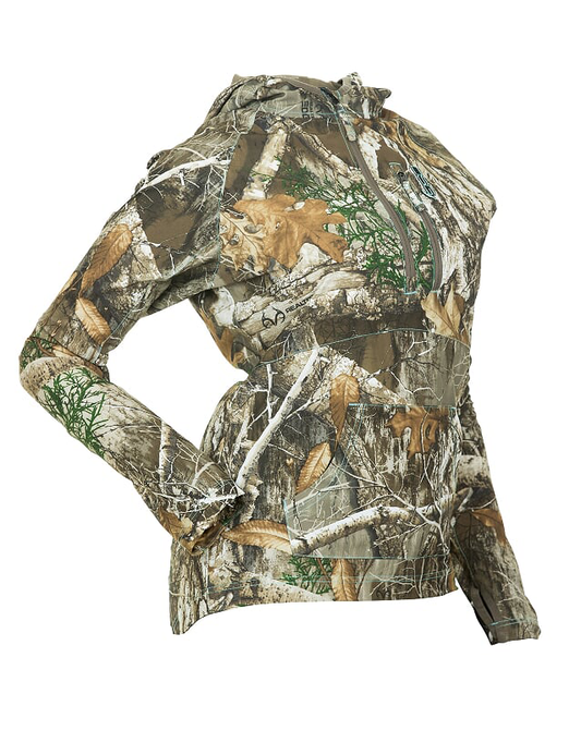 DSG Women's Bexley 2.0 Ultra Light-Weight Riptstop Tech Shirt - Realtree Edge