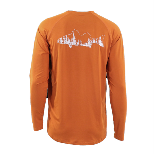 Blackfish EcoShade UPF Long Sleeve - Orange