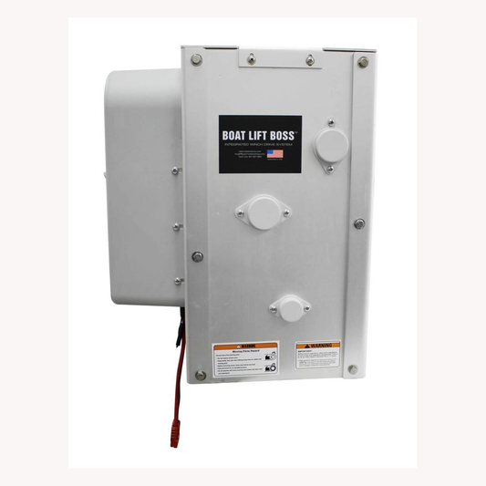 Extreme Max 3006.4656 Key Turn Boat Lift Boss Integrated Winch - 12/24V 7500 lbs