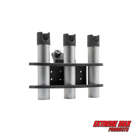 Extreme Max 3-Rod Holder for 45° Lund Sport Track Systems - 3005.5606 3rodholder1