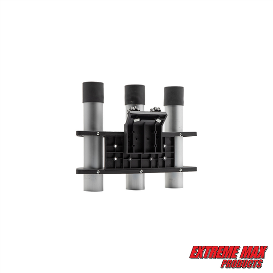 Extreme Max 3-Rod Holder for 45° Lund Sport Track Systems - 3005.5606 3rodholder2