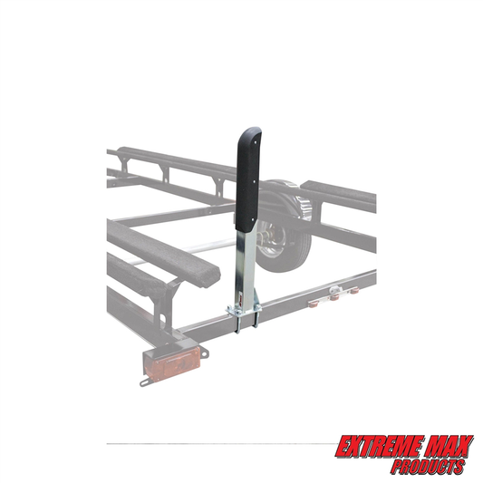Extreme Max Heavy-Duty 30" Pontoon Trailer Guide-Ons with Non-Marking Coating for 3" Trailer Frames - Includes 2 Guide-Ons - 3005.3787 heavy-dutyPontoonGuide1