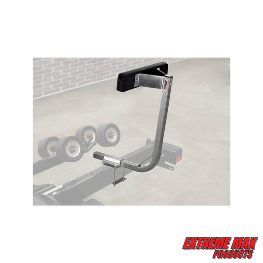 Extreme Max Single Post Horizontal Bunk Guide-On System for Boat Trailer - 18" Post - 3005.3837 singleposthorizontalbunkguide1
