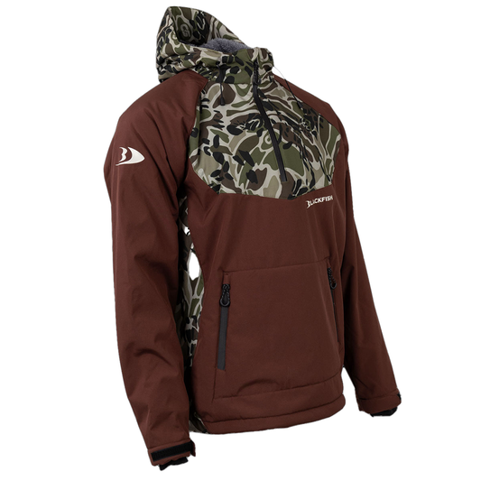 Blackfish Gale Softshell Pullover - Prym1 Woods/Brown