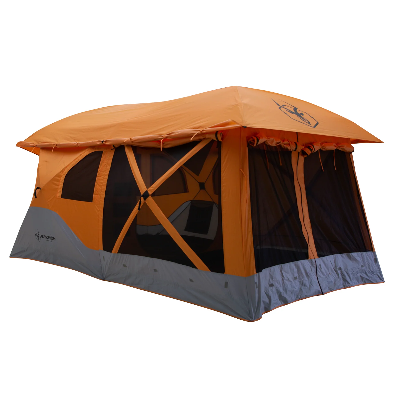 Gazelle Tent T4 Plus Hub Tent - Sunset Orange - GT450SS – Up North Gazelle Tent T4 Plus Hub Tent - Sunset Orange - GT450SS – Up North