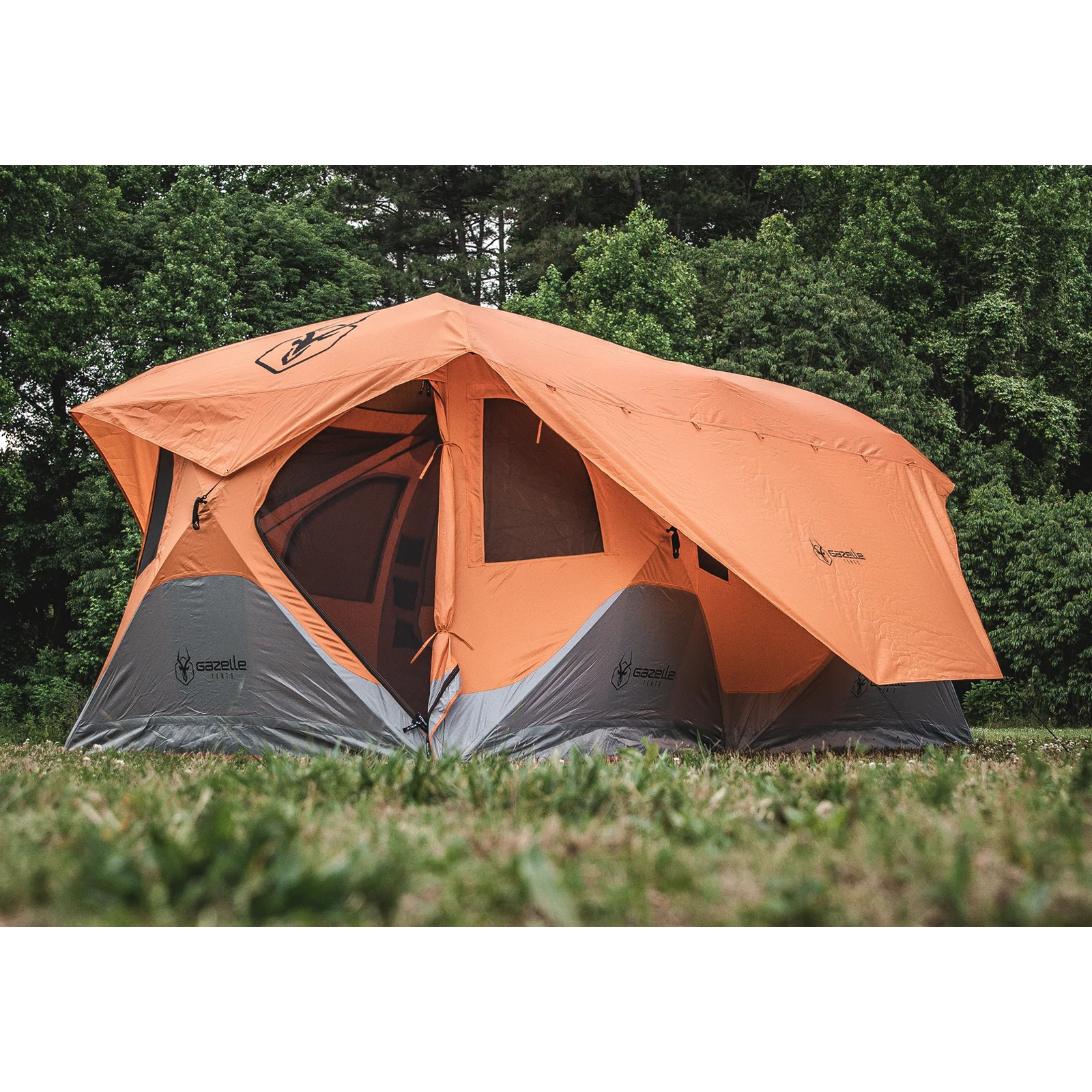 Gazelle T8 Hub Tent - Sunset Orange