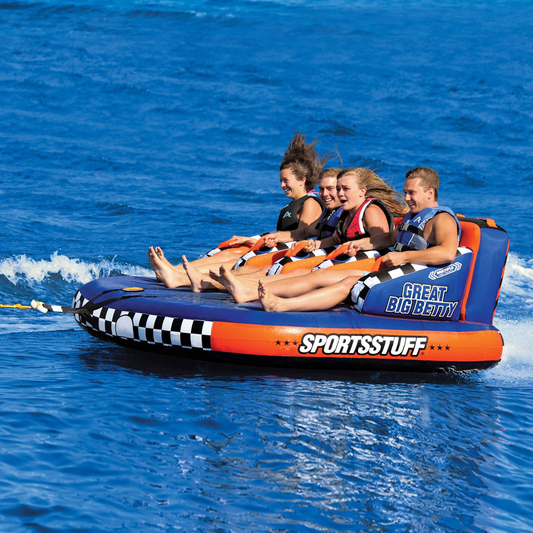 Sportsstuff 53-3004D Great Big Betty Inflatable Quadruple Rider Towable
