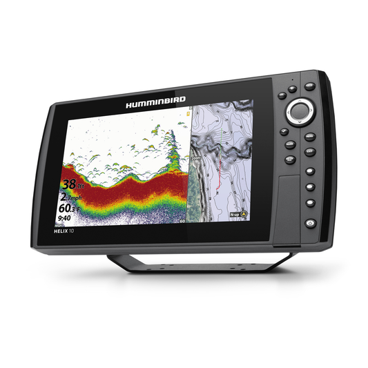 Humminbird 411410-1CHO HELIX 10 CHIRP MEGA DI+ GPS G4N CHO Fish Finder