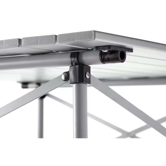 Coleman Compact Roll-Top Aluminum Camping Table Silver