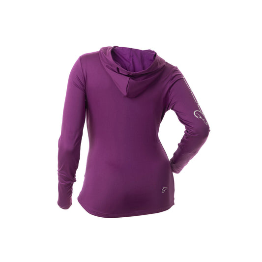 DSG Women's Juniper Hooded Shirt-Orchid