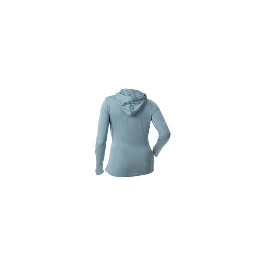 DSG Women's Juniper Hooded Shirt-Dusty Teal