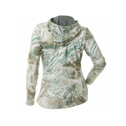 DSG Women's Juniper Hooded Shirt-Key West Realtree® Aspect Camo