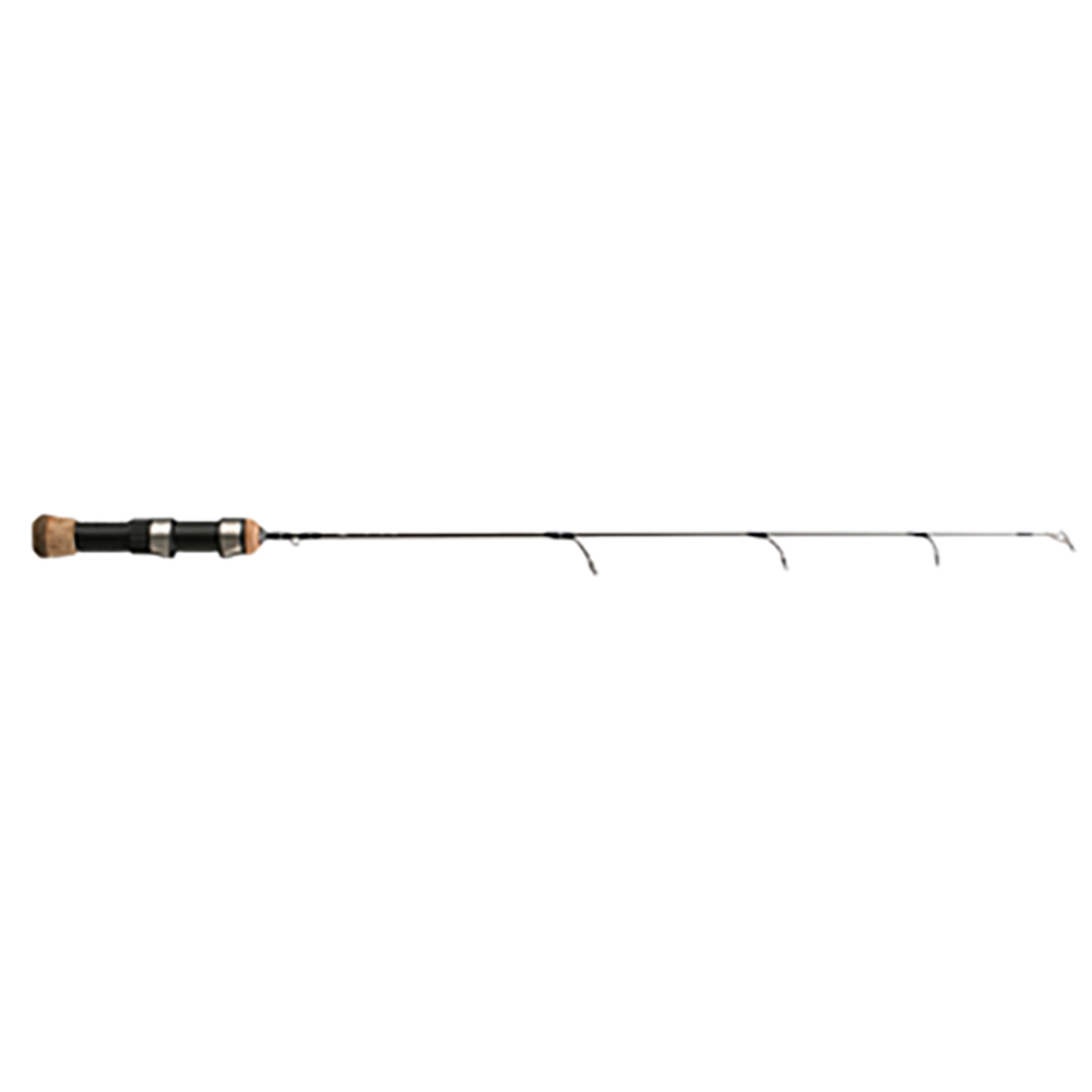 cheap ice fishing pole Icx Frost Reel & Rod Combo Left Reel and 50cm Telescopic Carbon Mini Ultra 13 Fishing Vital Ice Rod