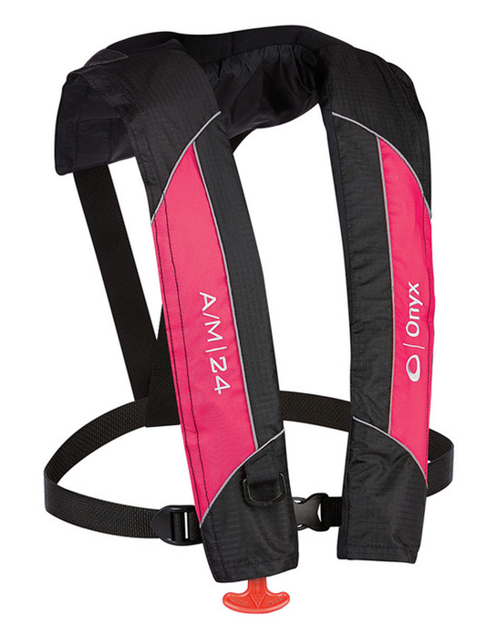ONYX A/M-24 AUTOMATIC / MANUAL INFLATABLE LIFE JACKET - PINK (3005.6837)