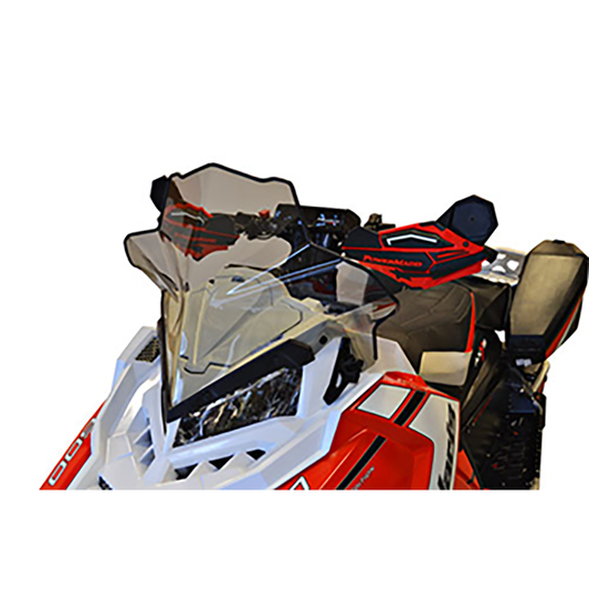 Powermadd Cobra Polaris Axys Chassis, Low, (16") Tinted - 11621