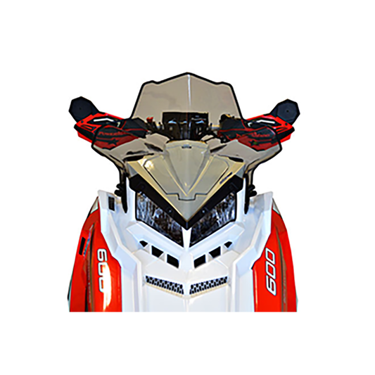 Powermadd Cobra Polaris Axys Chassis, Low, (16") Tinted - 11621