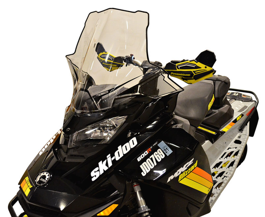Powermadd Cobra Ski-Doo Gen4, Tall (22"), Clear w/black graphics Windhshield - 13640