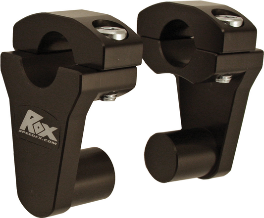 Rox Speed FX Elite Series Pivoting Handlebar Risers Black