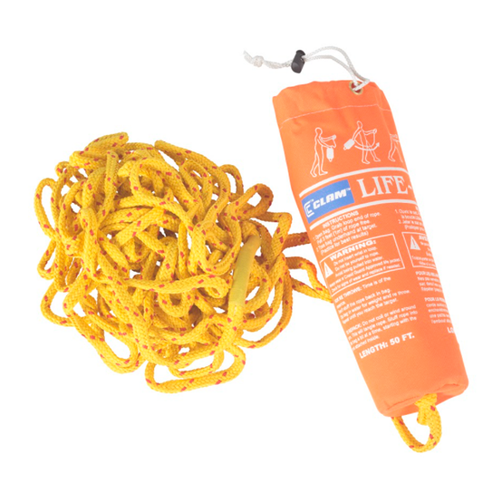 Clam Emergency Throw Rope