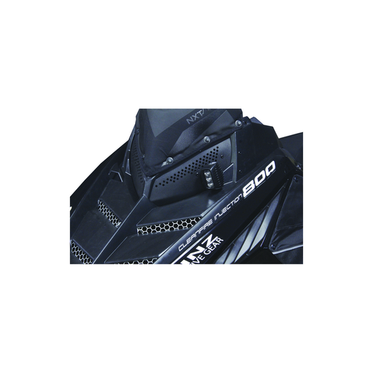 Skinz Protective Gear Headlight Delete Kit Polaris Rush - Pro RMK - PHDK100-BK