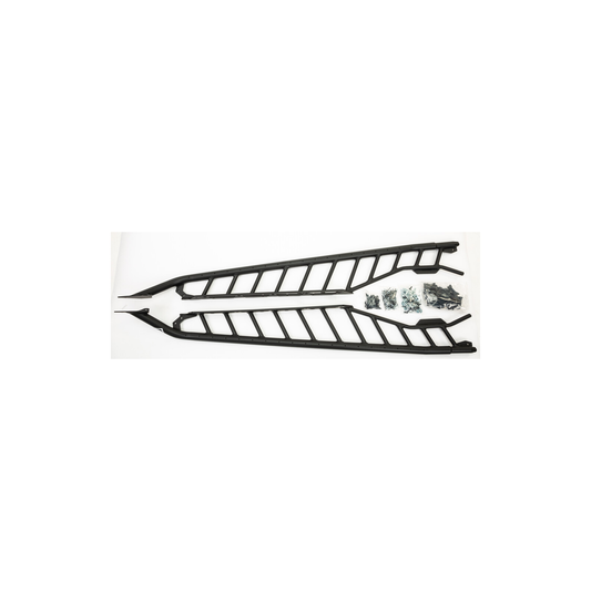 Skinz Protective Gear Pro-Tube Running Board - Black - SAFRB450-PT-FBK