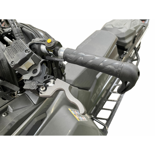 Skinz Protective Gear Adjustable Brake Lever - Graphite Polaris Matryx - Hayes Stealth Polaris Style