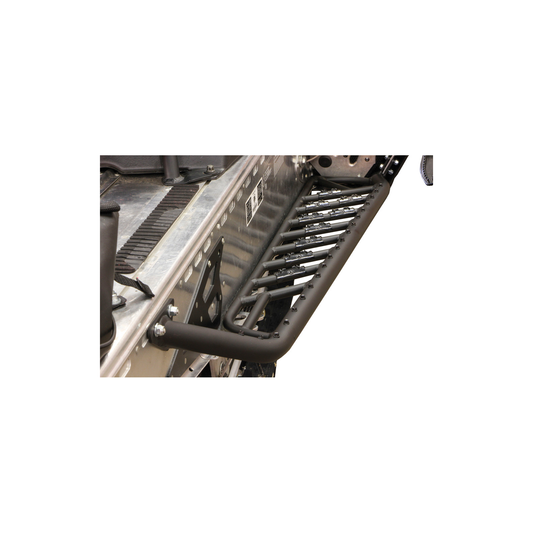 Skinz Protective Gear Pro-Tube Running Board - Black - PAFRB200-PT-FBK