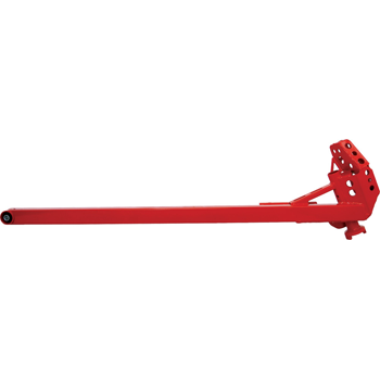 SP1 Chrome Moly Replacement LEFT HAND Trailing Arm - Red Poly - SM-08093