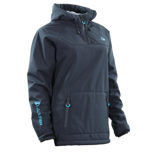Blackfish Women's Squall Softshell Pullover - Black