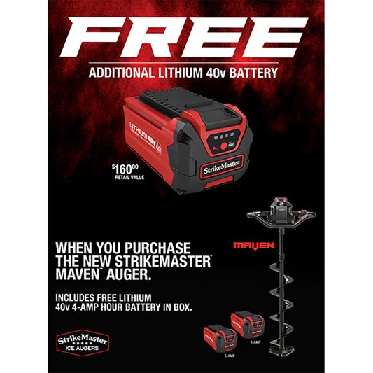 StrikeMaster Maven™ 40V Auger Maven Battery