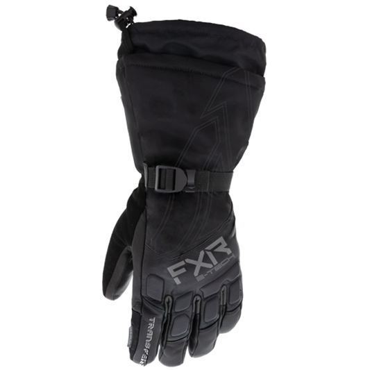 FXR Transfer E-Tech Gauntlet Heated Glove Black