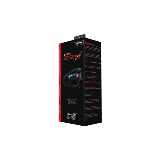 UCLEAR Motion Infinity Bluetooth Helmet Audio System - Dual Kit