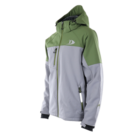 Blackfish Zenith Soft-Shell Jacket - Charcoal/Green