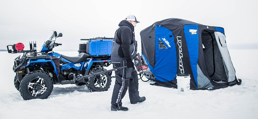 Banner for Ice Fishing - Flip-Over Shelters collection